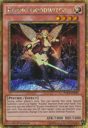 Kozmo Goodwitch - PGL3-EN025 - Gold Secret Rare 1