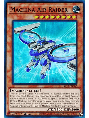 Machina Air Raider - SR10-EN002 - Super Rare