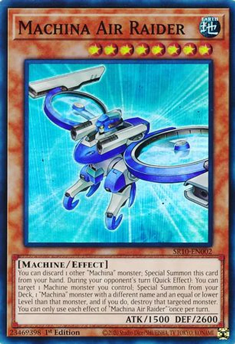 Machina Air Raider - SR10-EN002 - Super Rare