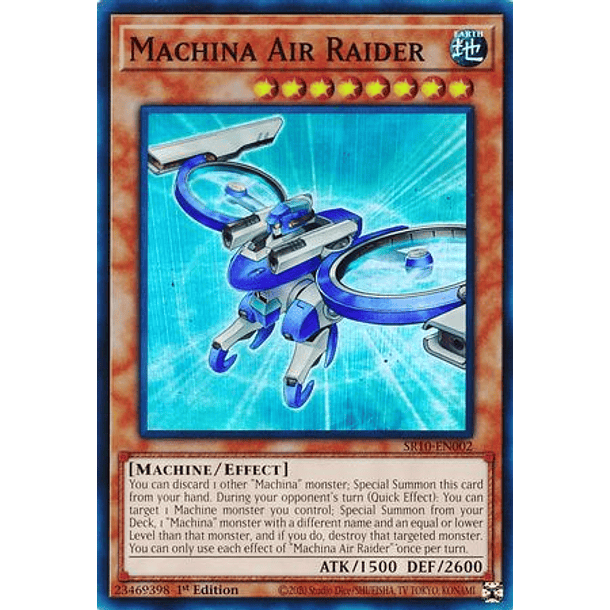 Machina Air Raider - SR10-EN002 - Super Rare