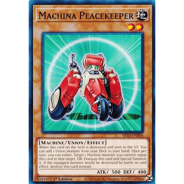 Machina Peacekeeper - SR10-EN006 - Common 