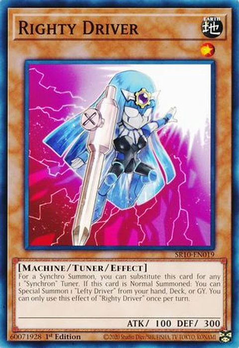 Righty Driver - SR10-EN019 - Common