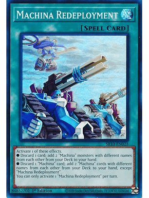 Machina Redeployment - SR10-EN023 - Super Rare