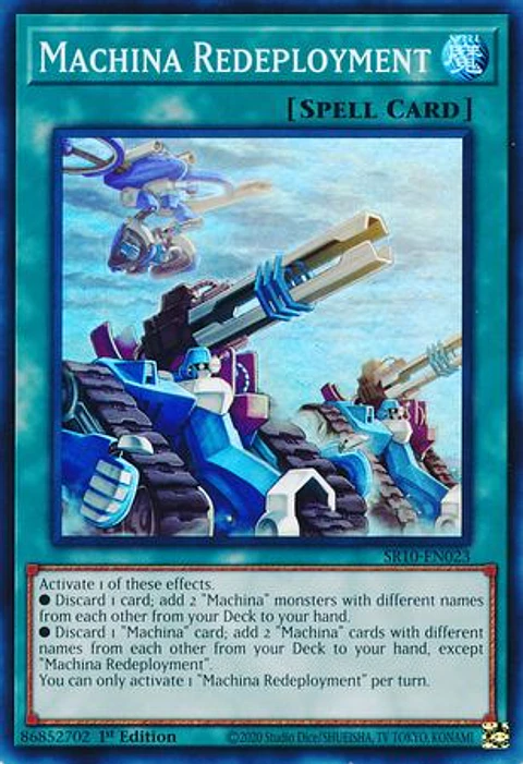 Machina Redeployment - SR10-EN023 - Super Rare