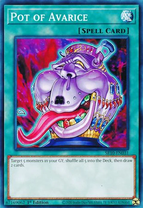 Pot of Avarice - SR10-EN031 - Common