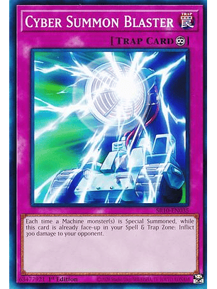Cyber Summon Blaster - SR10-EN035 - Common