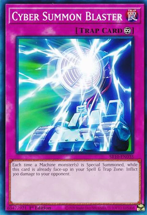 Cyber Summon Blaster - SR10-EN035 - Common
