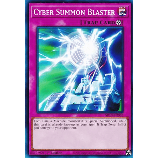 Cyber Summon Blaster - SR10-EN035 - Common