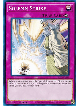 Solemn Strike - SR10-EN039 - Common