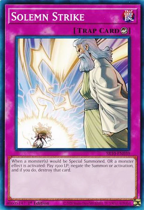 Solemn Strike - SR10-EN039 - Common