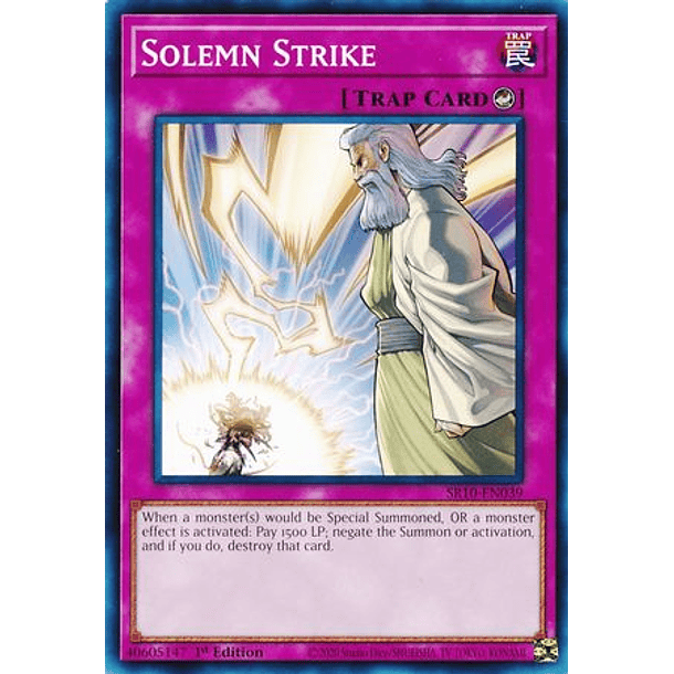 Solemn Strike - SR10-EN039 - Common