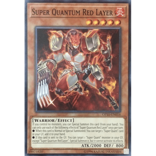 Super Quantum Red Layer - OP10-EN016 - Common