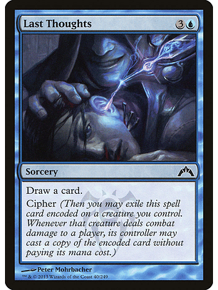 last thoughts - GTC - C 