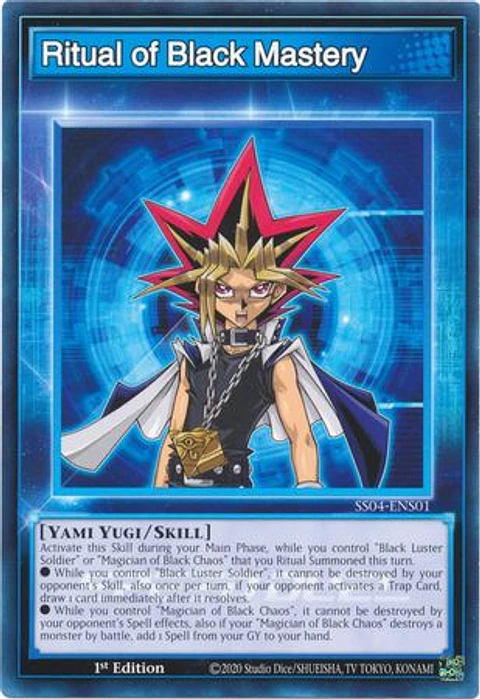 Ritual of Black Mastery - SS04-ENS01 - Common (preventa)