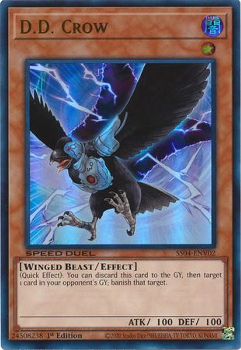 D.D. Crow - SS04-ENV02 - Ultra Rare 