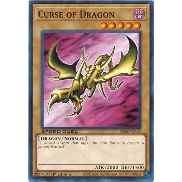 Curse of Dragon - SS04-ENA03 - Common 