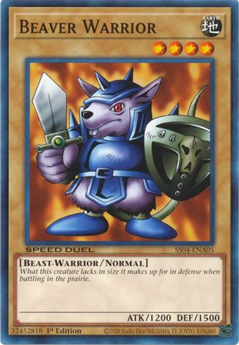 Beaver Warrior - SS04-ENA05 - Common 