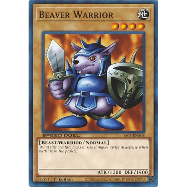 Beaver Warrior - SS04-ENA05 - Common 