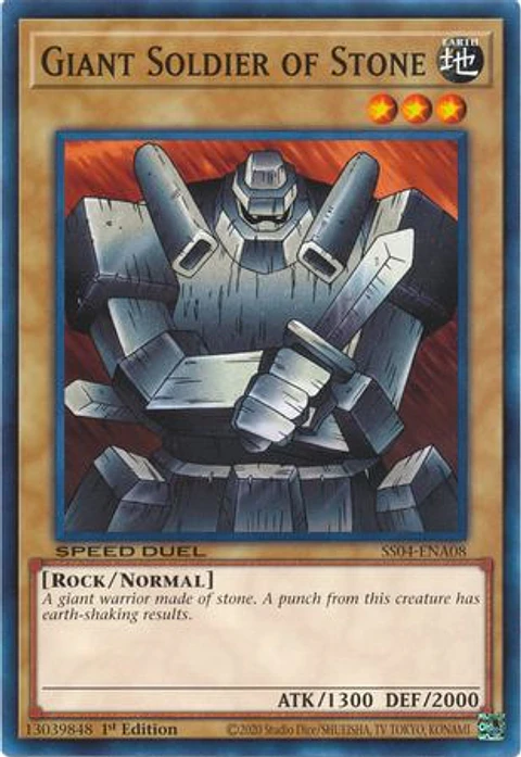 Giant Soldier of Stone - SS04-ENA08 - Common 