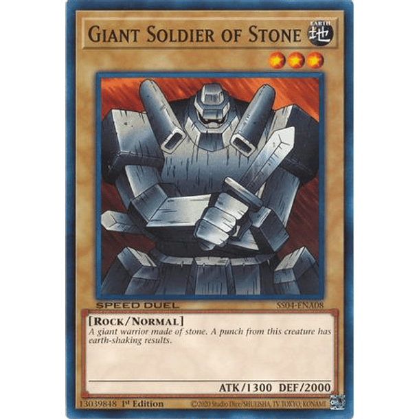 Giant Soldier of Stone - SS04-ENA08 - Common 