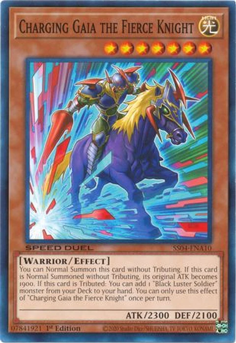 Charging Gaia the Fierce Knight - SS04-ENA10 - Common 