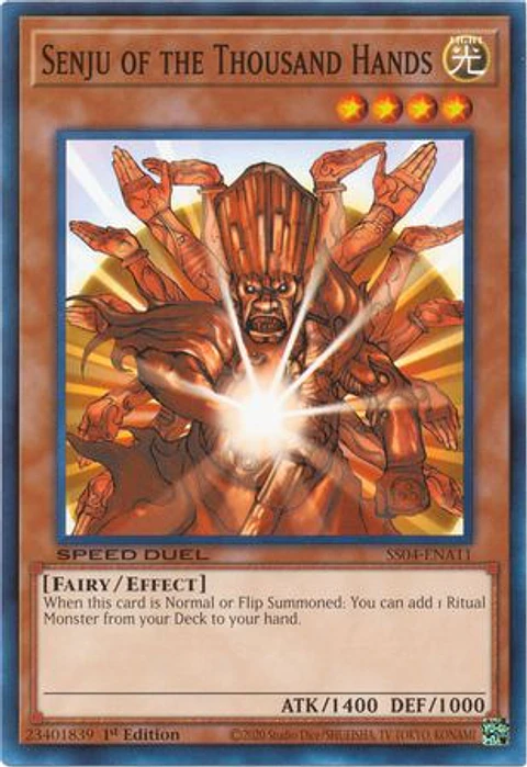 Senju of the Thousand Hands - SS04-ENA11 - Common 