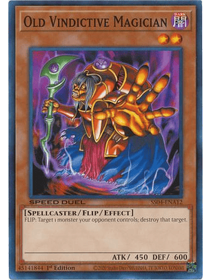 Old Vindictive Magician - SS04-ENA12 - Common 