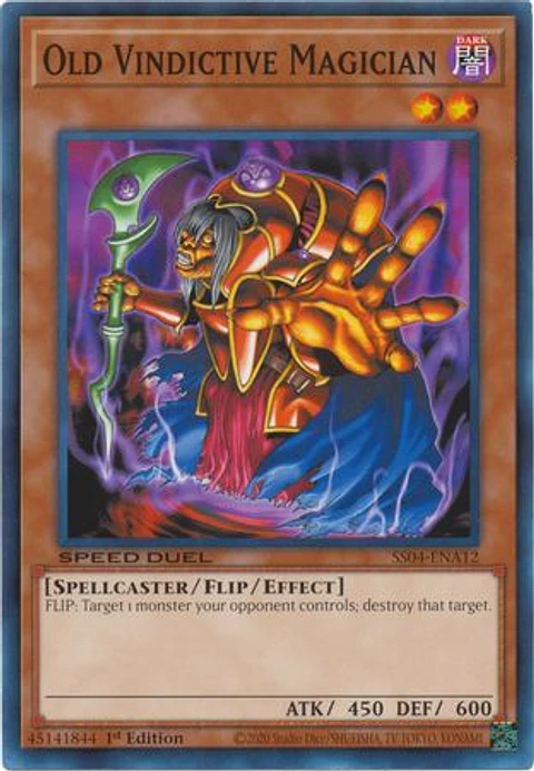 Old Vindictive Magician - SS04-ENA12 - Common 