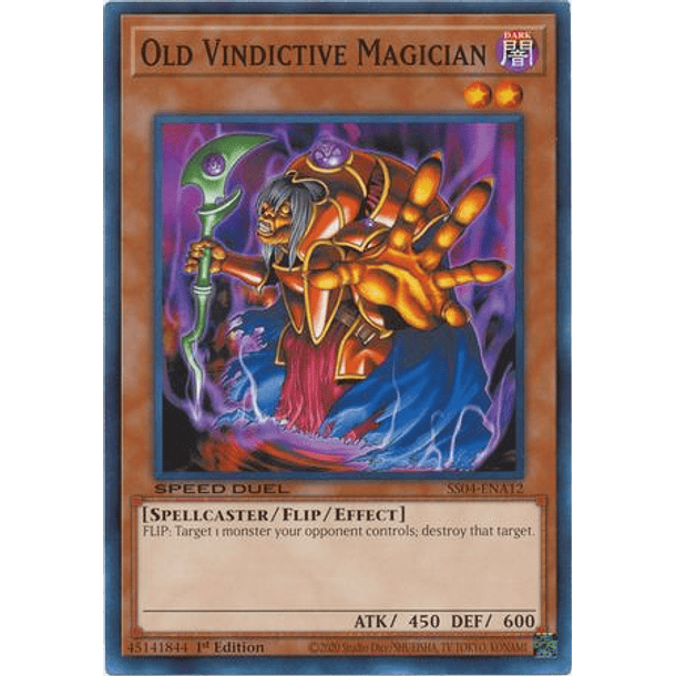 Old Vindictive Magician - SS04-ENA12 - Common 