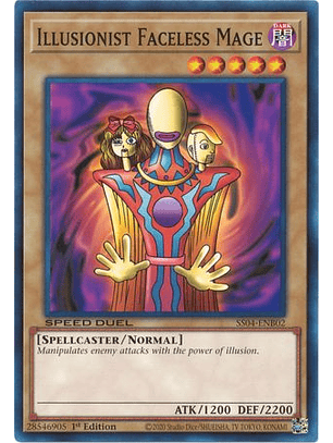 Illusionist Faceless Mage - SS04-ENB02 - Common