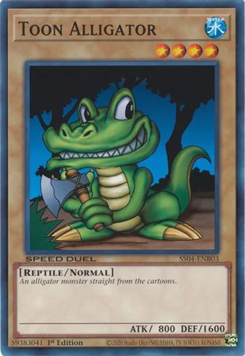 Toon Alligator - SS04-ENB03 - Common