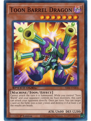 Toon Barrel Dragon - SS04-ENB06 - Common 