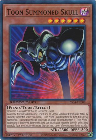 Toon Summoned Skull - SS04-ENB09 - Common 1