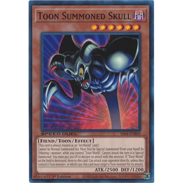 Toon Summoned Skull - SS04-ENB09 - Common