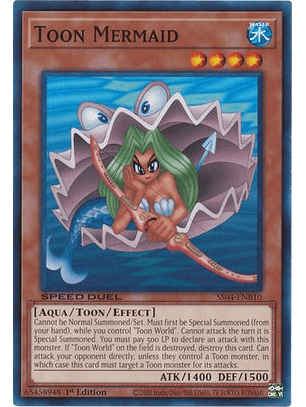 Toon Mermaid - SS04-ENB10 - Common