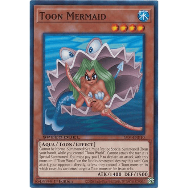 Toon Mermaid - SS04-ENB10 - Common