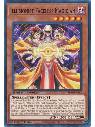 Illusionist Faceless Magician - SS04-ENB13 - Common