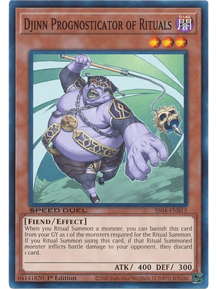 Djinn Prognosticator of Rituals - SS04-ENB15 - Common