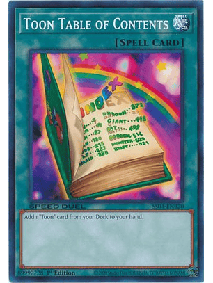 Toon Table of Contents - SS04-ENB20 - Common