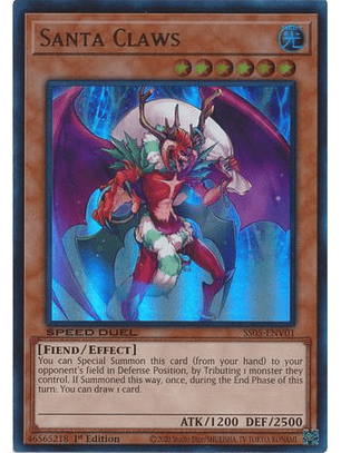 Santa Claws - SS05-ENV01 - Ultra Rare