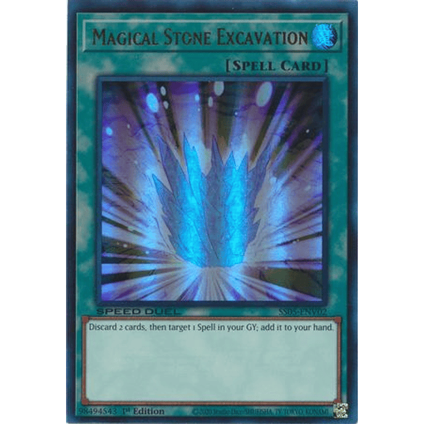 Magical Stone Excavation - SS05-ENV02 - Ultra Rare