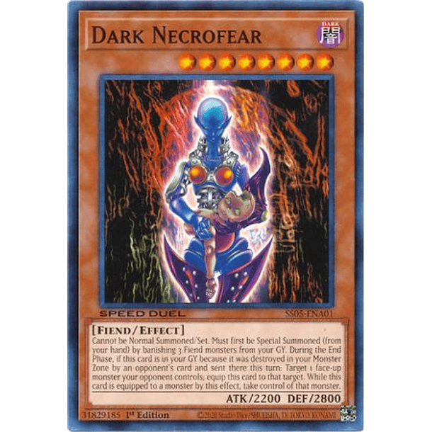 Dark Necrofear - SS05-ENA01 - Common