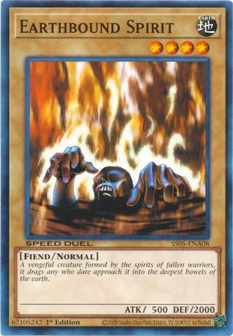 Earthbound Spirit - SS05-ENA08 - Common 