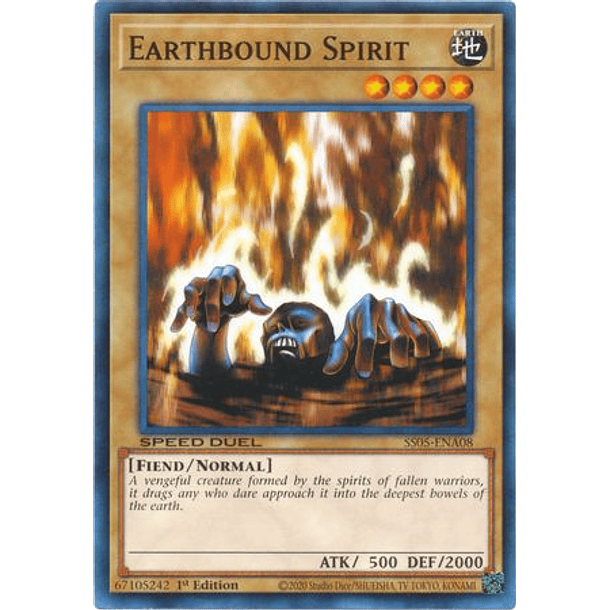 Earthbound Spirit - SS05-ENA08 - Common 