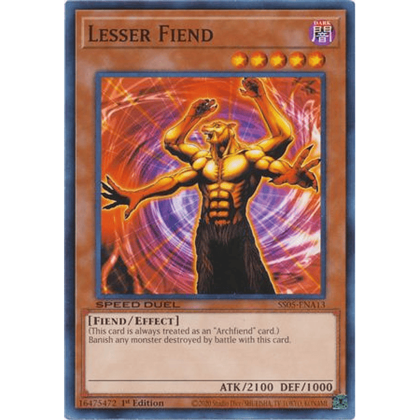 Lesser Fiend - SS05-ENA13 - Common