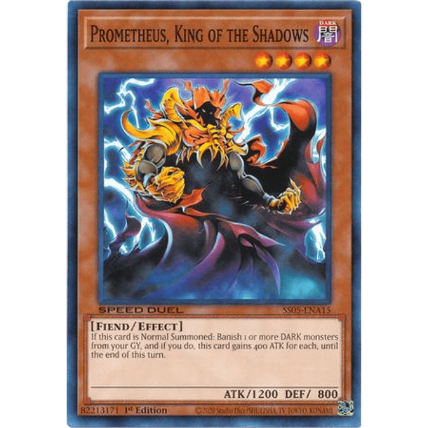 Prometheus, King of the Shadows - SS05-ENA15 - Common