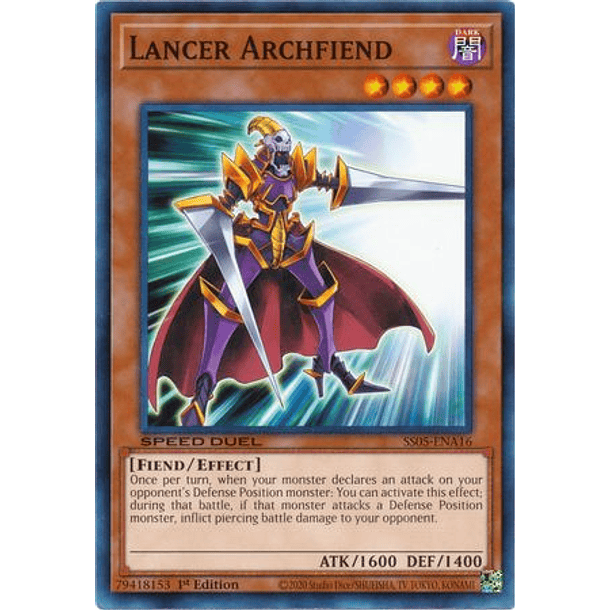 Lancer Archfiend - SS05-ENA16 - Common