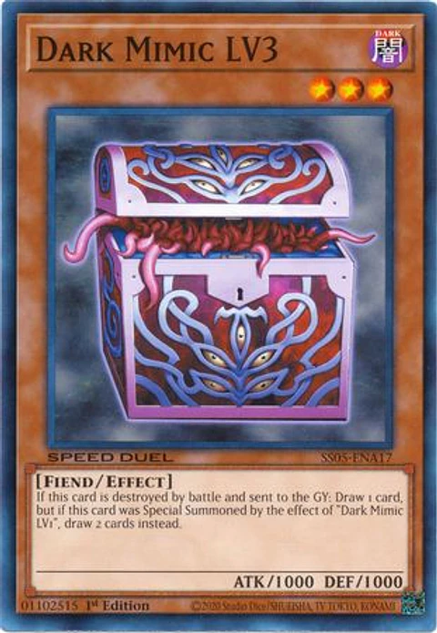 Dark Mimic LV3 - SS05-ENA17 - Common