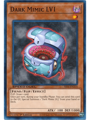 Dark Mimic LV1 - SS05-ENA18 - Common