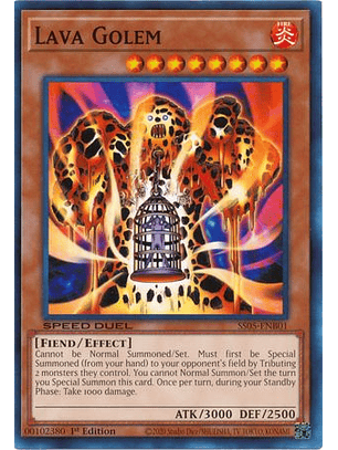 Lava Golem - SS05-ENB01 - Common